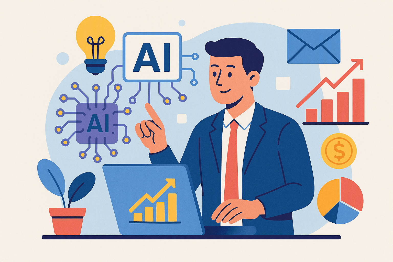 איך להשתמש ב-AI בעסק: מדריך מעשי ל-2026